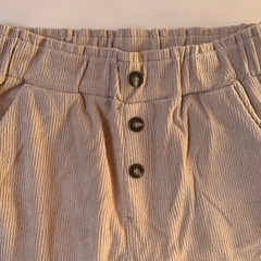 Pantalón de corderoy beige con cintura elástica Mimo - 14A en internet
