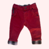Pantalón rojo con cintura ajustable Zara - 12-18M