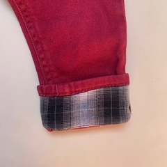 Pantalón rojo con cintura ajustable Zara - 12-18M en internet