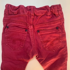Pantalón rojo con cintura ajustable Zara - 12-18M - tienda online