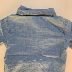 Camisa de jean manga larga Carter's - 12M - Comunidad Vestireta