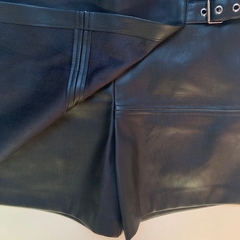 Pollera bermuda engomado negro con cintura elástica Zara *NUEVO* - 11-12A - Comunidad Vestireta