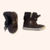 Botas de gamuza marrón con cierre Converse - 20 (14cm)