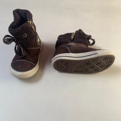 Botas de gamuza marrón con cierre Converse - 20 (14cm) - comprar online