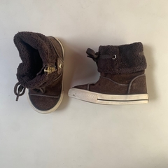 Botas de gamuza marrón con cierre Converse - 20 (14cm) en internet