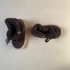 Botas de gamuza marrón con cierre Converse - 20 (14cm) - Comunidad Vestireta