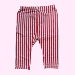 Pantalón de algodón rayado con cintura elástica Uniqlo - 3A