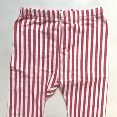 Pantalón de algodón rayado con cintura elástica Uniqlo - 3A - comprar online