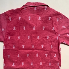 Camisa manga corta rosa estampada RipCurl - 12A - Comunidad Vestireta