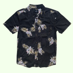Camisa manga corta floreada negra RipCurl - 14A