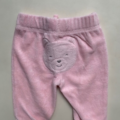 Pantalón de plush rosa con "Osito" y cintura elástica Carter's - 6M en internet