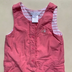 Enterito rosa con interior de algodón rayado BabyCottons - 6M - comprar online