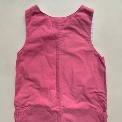 Enterito rosa con interior de algodón rayado BabyCottons - 6M - Comunidad Vestireta