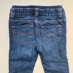 Pantalón de jean con cintura elástica e interior de polar Gap - 12-18M - Comunidad Vestireta