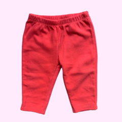 Pantalón de polar rosa con cintura elástica Carter's - 6M