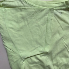 Remera manga corta de algodón verde fluo con elástico Como Quieres - 13A - Comunidad Vestireta