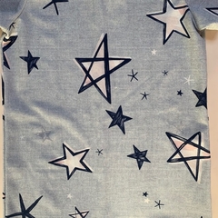 Vestido manga corta gris "Estrellas" Kosiuko *NUEVO* - 12A en internet