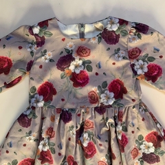 Vestido manga larga floreado Pehueñetta - 4A - comprar online