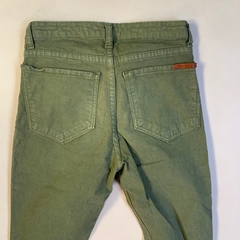Pantalón de jean verde con cierres en las piernas Como Quieres - 12-13A en internet