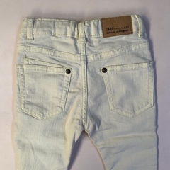 Pantalón de jean blanco con cintura ajustable Zara - 12-18M en internet