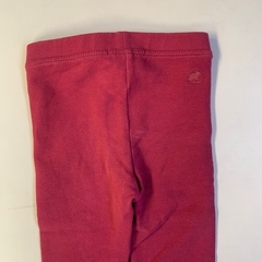Calza de algodón rojo con cintura elástica BabyCottons - 12M en internet