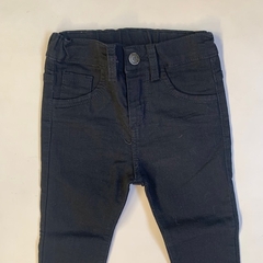 Pantalón de jean negro con cintura elástica Padochs - 5A - comprar online