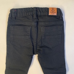 Pantalón de jean negro con cintura elástica Padochs - 5A en internet