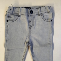 Pantalón de jean gris con cintura ajustable Denim & Co. - 9-12M - comprar online