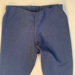Pantalón azul elastizado con brillos y cintura elástica Las Pepas *NUEVO* - 14A - comprar online
