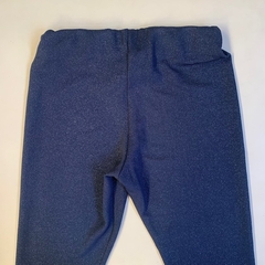 Pantalón azul elastizado con brillos y cintura elástica Las Pepas *NUEVO* - 14A - Comunidad Vestireta