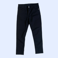 Pantalón de jean negro semi elastizado Como Quieres *NUEVO* - 13-14A