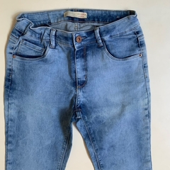 Pantalón de jean celeste semi elastizado con cintura ajustable Zara - 13-14A - comprar online