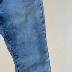 Pantalón de jean celeste semi elastizado con cintura ajustable Zara - 13-14A en internet