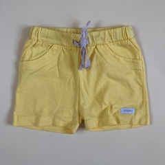 Short de algodón amarillo con cintura elastica Cheeky *NUEVO* - 6-9M - comprar online