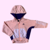 Campera de algodón rosa y violeta Adidas *NUEVO* - 4-5A