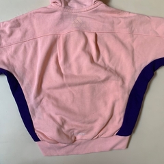 Campera de algodón rosa y violeta Adidas *NUEVO* - 4-5A - Comunidad Vestireta