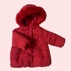 Campera de nylon con interior de polar y piel desmontable en la capucha Zara - 3-6M