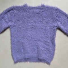 Sweater violeta piel de mono "Unicorn" Grisino *NUEVO* - 7-8A - Comunidad Vestireta