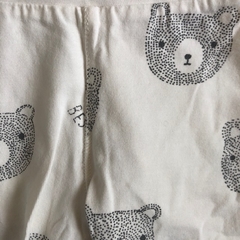 Pantalón de algodón blanco "Osos" H&M - 4-6M en internet