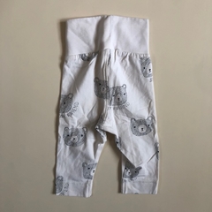 Pantalón de algodón blanco "Osos" H&M - 4-6M - comprar online