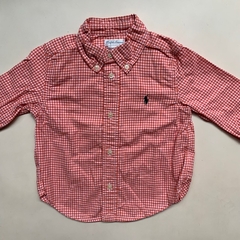 Camisa manga larga cuadrillé Ralph Lauren - 24M - comprar online