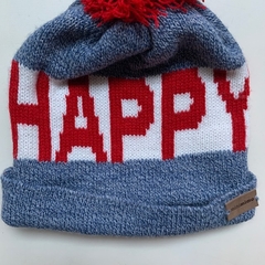 Gorro de lana "Happy" con pompón Mimo - 3-6M - comprar online