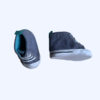 Zapatillas de tela gris con elásticos Carter's *NUEVO* - 0-3M (11cm)