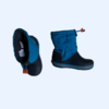 Botas de goma azul con parte de nylon e interior de algodón Crocs - 23-24(16cm)