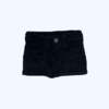 Pollera de corderoy negra con cintura ajustable Cheeky - 2A