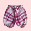 Short cuadrille rosa y blanco Burberry - 3M