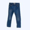 Pantalón de jean celeste con detalles bordados y cintura ajustable Zara - 3-4A