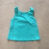 Remera sin mangas de algodón verde Primark - 3-6M