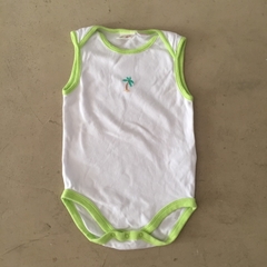 Body sin mangas de algodón con palmera Zara - 2-3M