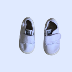 Zapatillas de lona con velcro blancas Pollito - 20